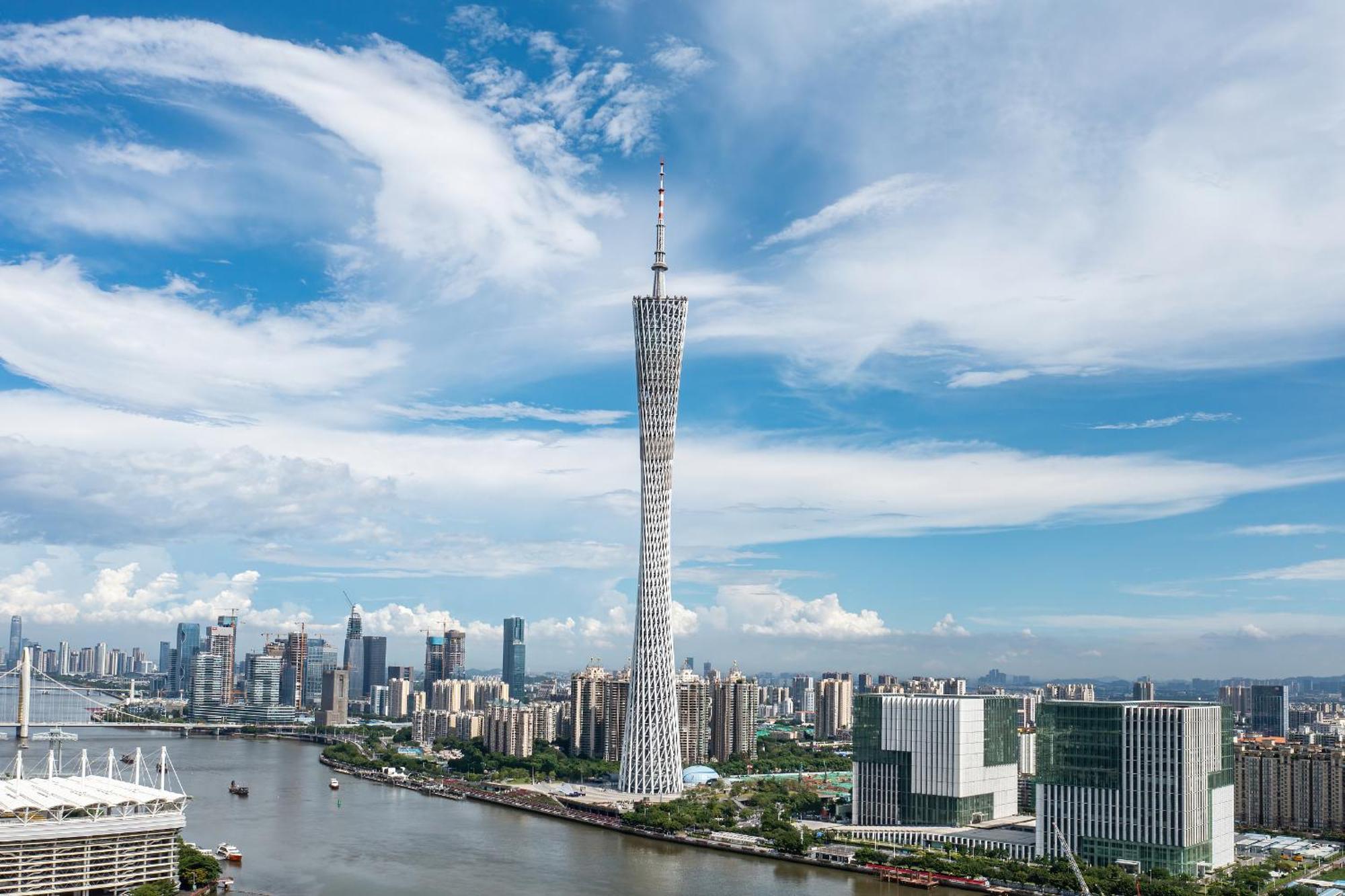 Yun Jin City View Hotel - Guangzhou Taikoo Hui Zhujiang New Town Tianhe Sports Center Luaran gambar