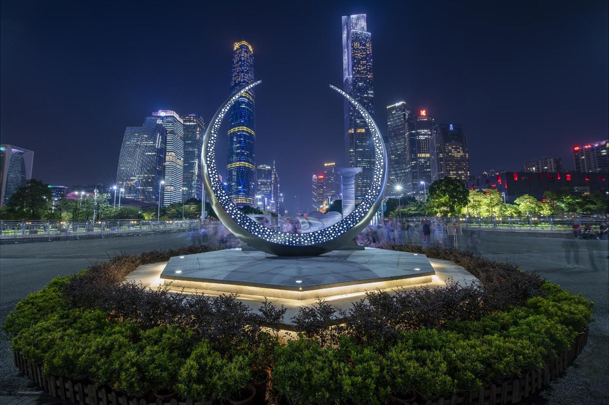 Yun Jin City View Hotel - Guangzhou Taikoo Hui Zhujiang New Town Tianhe Sports Center Luaran gambar