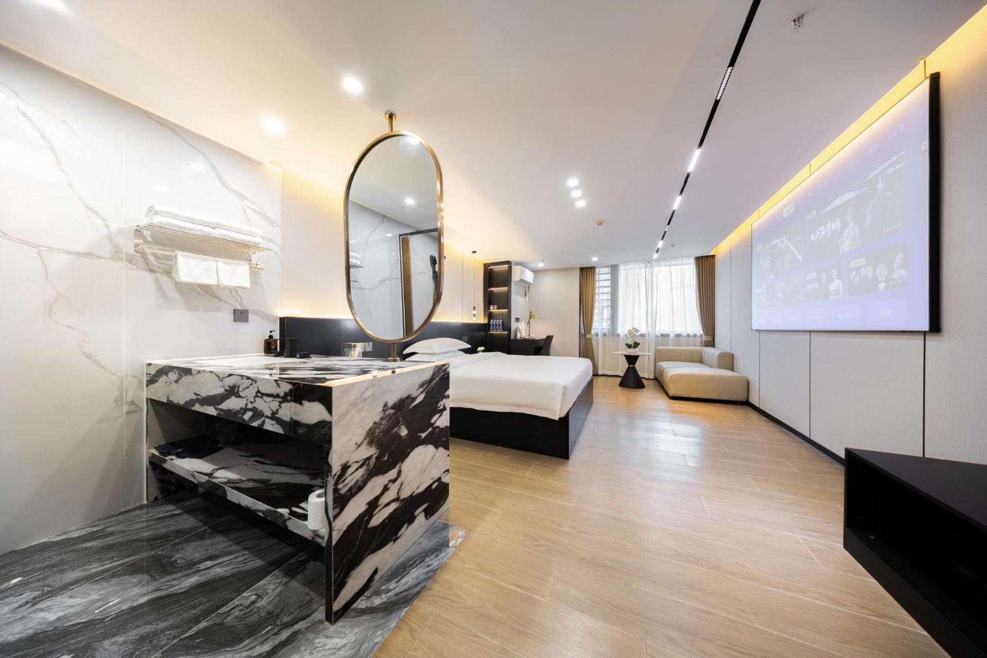 Yun Jin City View Hotel - Guangzhou Taikoo Hui Zhujiang New Town Tianhe Sports Center Luaran gambar