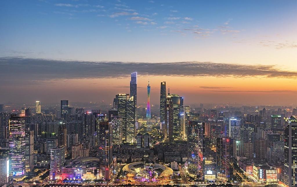Yun Jin City View Hotel - Guangzhou Taikoo Hui Zhujiang New Town Tianhe Sports Center Luaran gambar